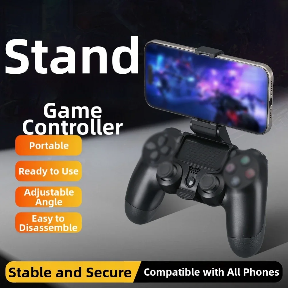 Portable Retractable Game Controller Bracket Phone Holder Easy Disassembly Foldable Mobile Phone Clip Stand Handle Stand