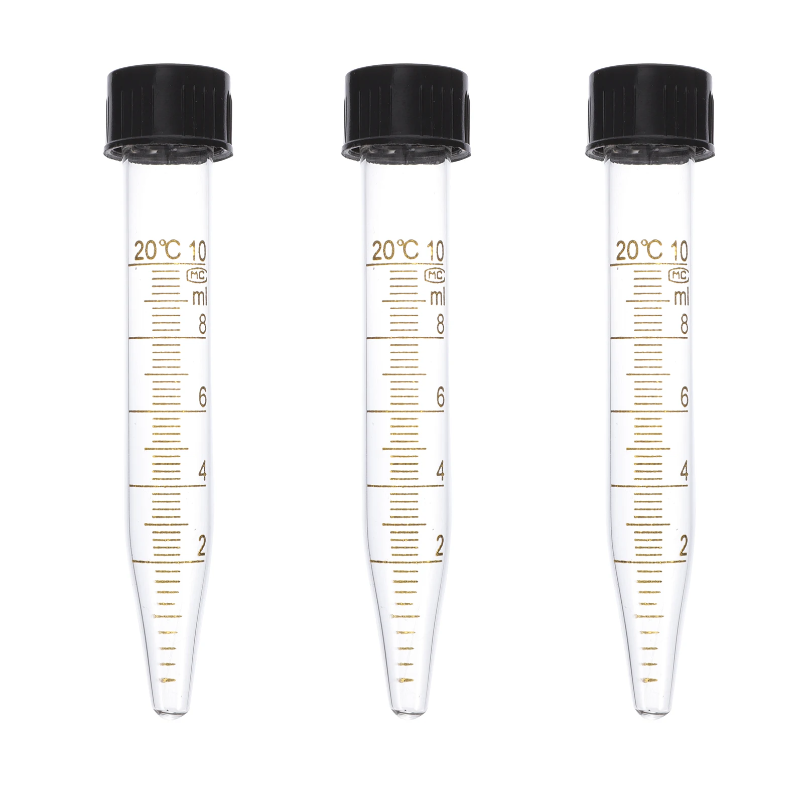 

Glass Tube Liquid Container Test Tubes Microcentrifuge Experiment Tools Laboratory Supplies with Screw Cap 10ml