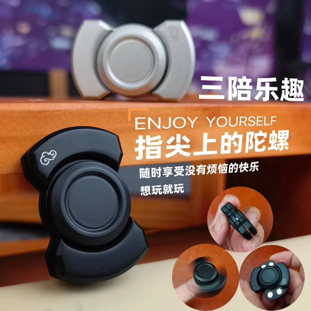 

Magnetic Slider Fidget Spinner EDC Adult Decompression Toys Anti Stress Hand Spinner ADHD Anxiety Autism Relief Multiple Play