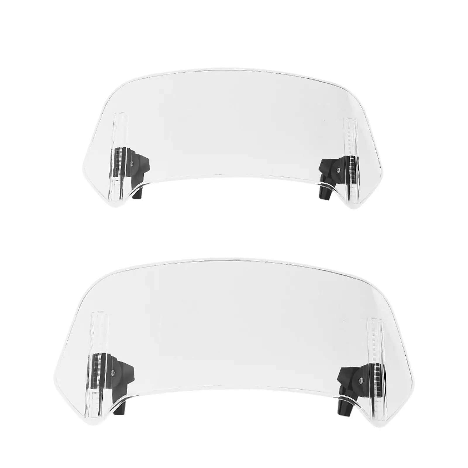 

Motorcycle Windshield Modification Accessories Black Replacement Easy