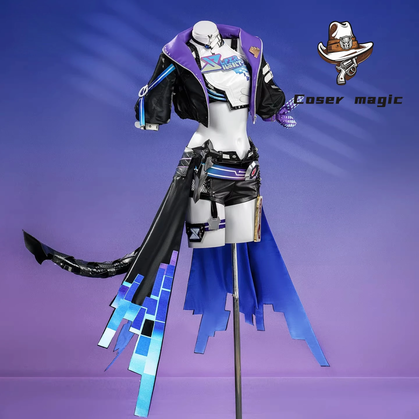 

Honkai: Star Rail SP Silver Wolf Cosplay Costume Anime Game Outfit for Women
