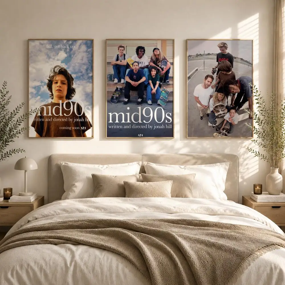 Collection Mid90s Poster HD art sticky wall waterproof home living room bedroom bar aesthetic decoration