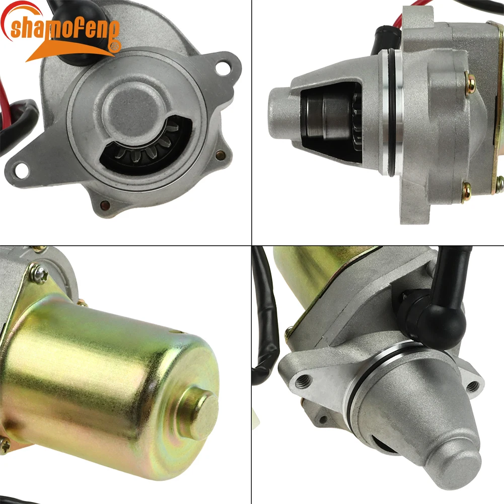 For Suzuki LT80 Lt 80 Quadsport 80 2X4 82cc Kawasaki KFX80 KSF80 80cc Engine ATV Heavy Duty Starter 12V 1987-2006 Starter Motor