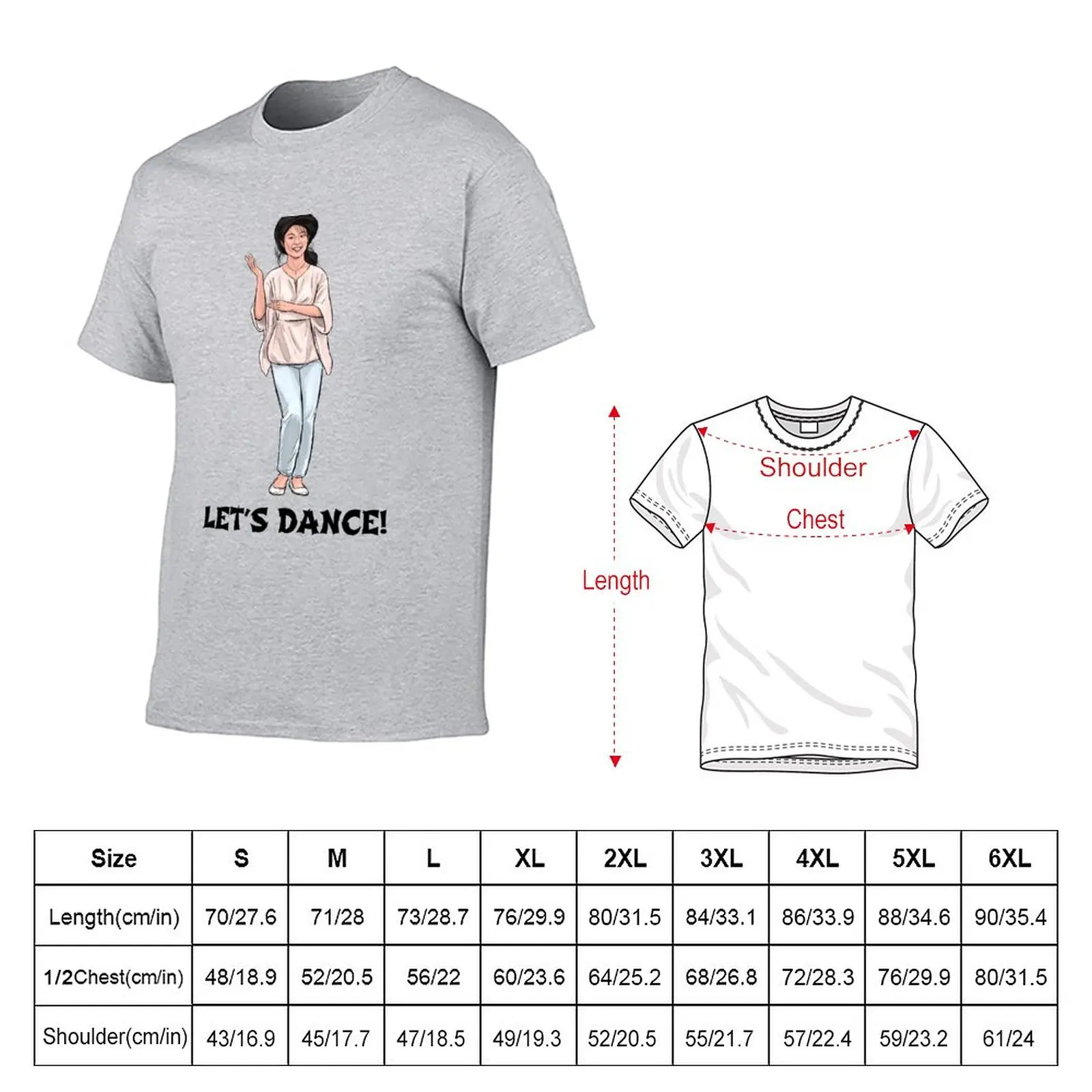 New Kumiko - Let's Dance! T-Shirt custom t shirt customized t shirts heavyweight t shirts tops mens cotton t shirts