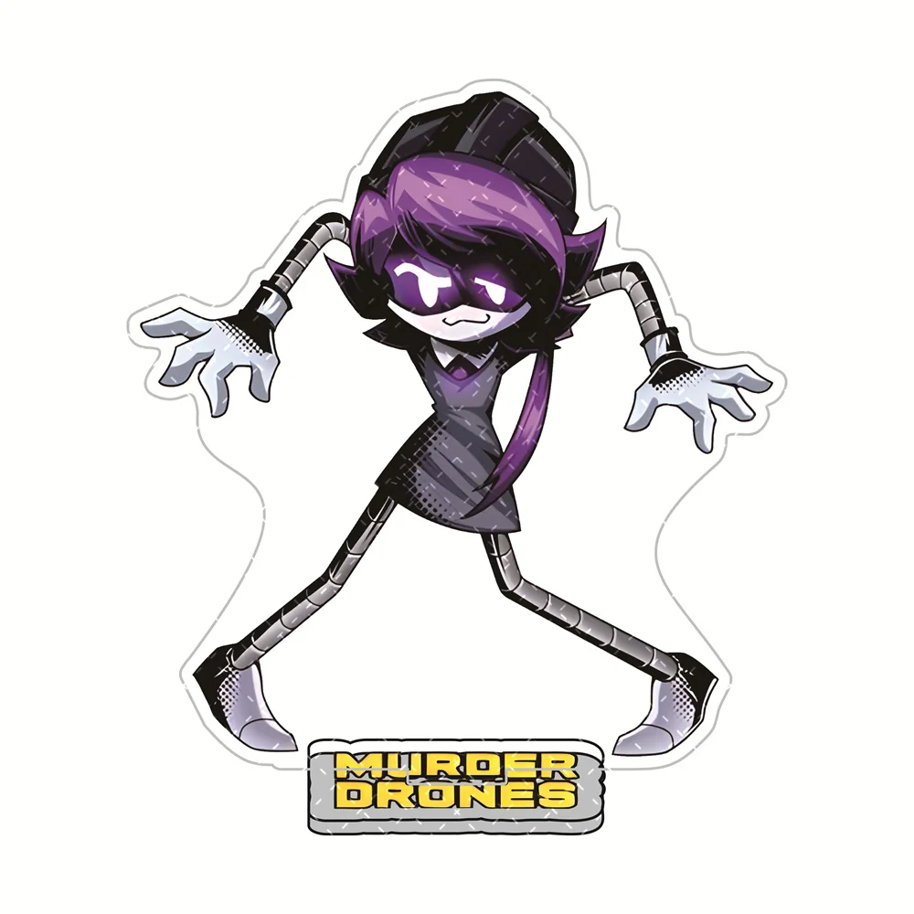 Murder Drones Gothic Mechanical Style Characters 15cm Acrylic Stand - Anime Peripheral Collectible Desktop Decor Fan Gift
