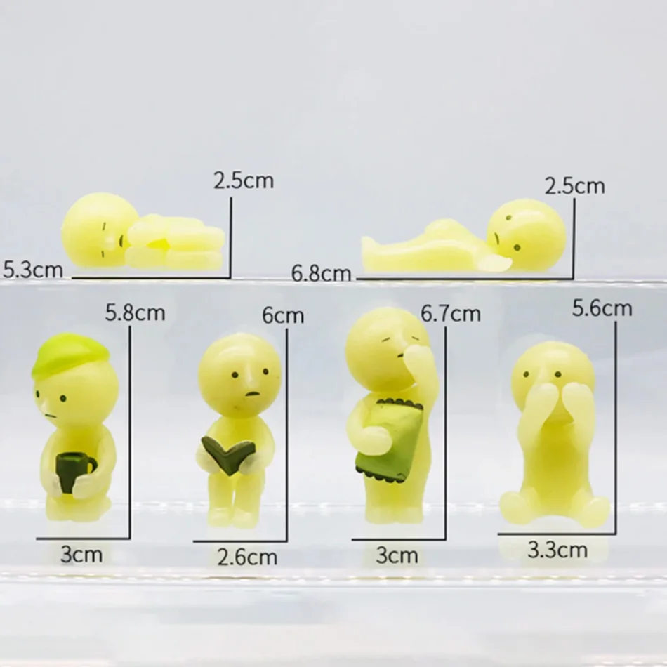Blind Box Anime-Figur Schlafzimmer-Serie Überraschung Nachtleuchtende Sammlerpuppe Kinder-Weihnachtsgeschenk Spielzeugmodell Dekoration – Detail 9