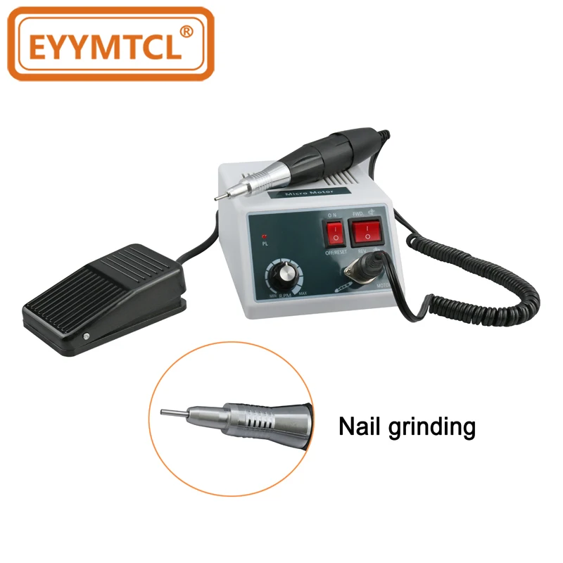 EYY Dental Laboratory Electric Micromotor E-Type 35000 RPM Marathon 18/102/204 Handle Grinder Manicure Lab Polishing Machine