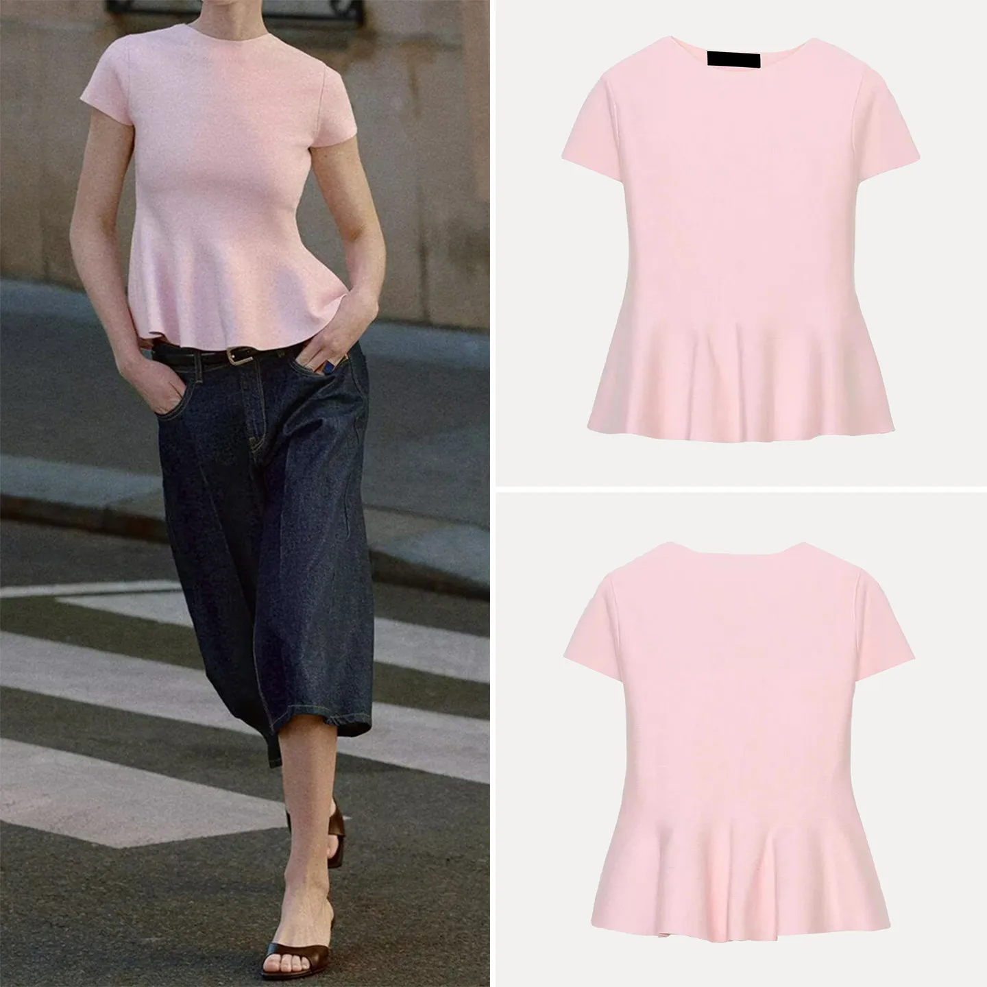 

Женское трикотажное платье-футболка с коротким рукавом и круглым вырезом, весна 2026, модное, повседневное, комфортное, стандартный крой