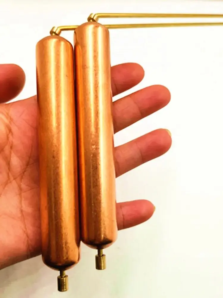 Pure Copper Dowsing Rods — Professional Ghost Hunting Equipment Kit — Dowsing Rods Spiritual Kit for Ghost Hunting