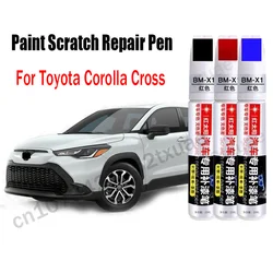 Paint Scratch Repair Pen for Toyota Corolla Cross Touch-Up Paint Accessories Black White Gray Silver Red Blue