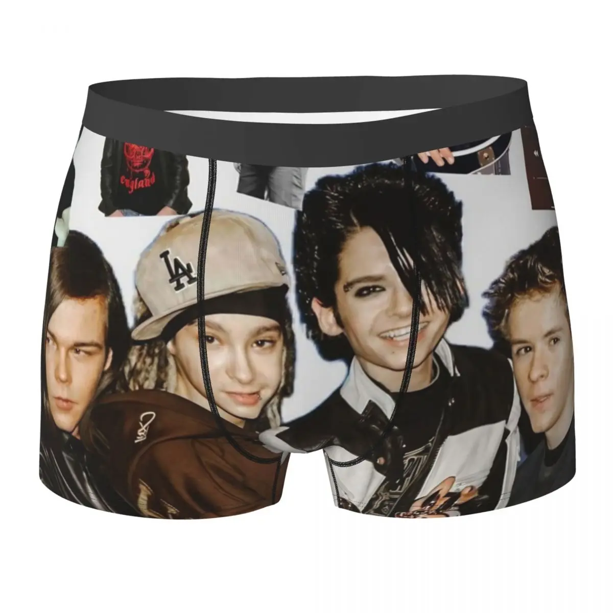 

T-Tokio Hotel Underwear Rock Music Poster Men's Shorts Briefs Plain Trunk Hot Custom Oversize Underpants