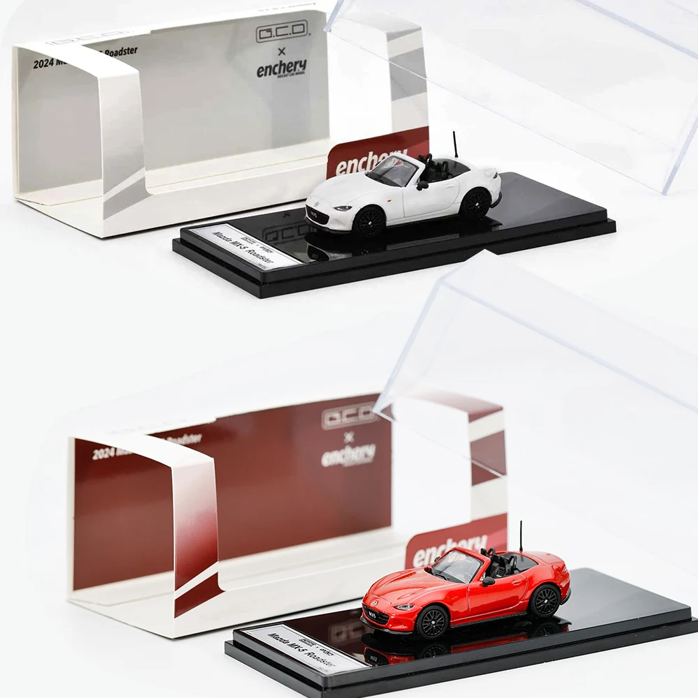

GCD 1/64 MX-5 Miata RF Alloy Vehicle Toys Gifts for Teenagers Adults Hobby Collection Gifts
