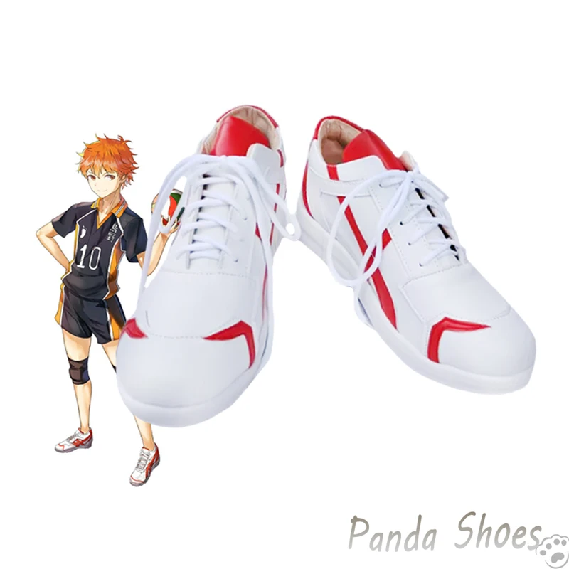 Haikyuu Hinata Shoyo Cosplay Shoes Anime Game Cos Sneaker Boots Comic Cosplay Costume Prop Shoes for Con Halloween Party