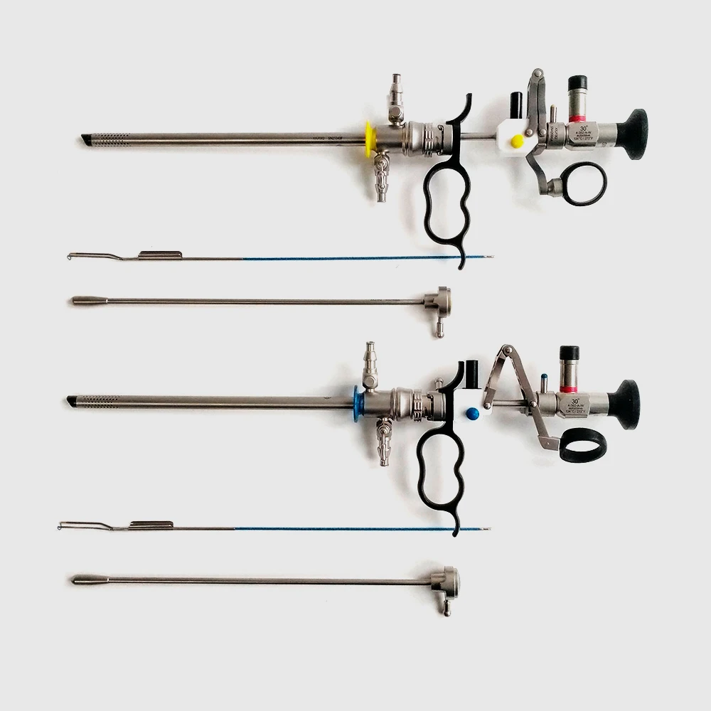 Camjoy TURP Resectoscopy Set Surgical Laparoscopic Instruments Bipolar Resectoscope Passive Working Element Resectoscope