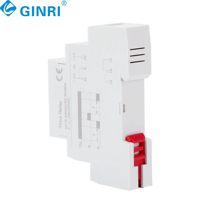 3 STKS Elektronische Tijdbescherming AC220v16A DIN Rail Montage Timer On-Vertraging Tijdrelais