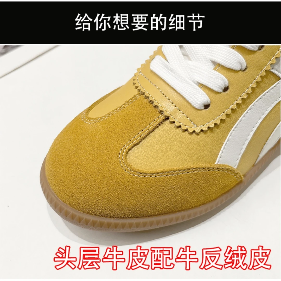 8 سنتيمتر النساء الارتفاع زيادة أحذية جلد طبيعي المدربين الجيش الألماني 6 سنتيمتر منصة مصعد أحذية رياضية جودة عالية