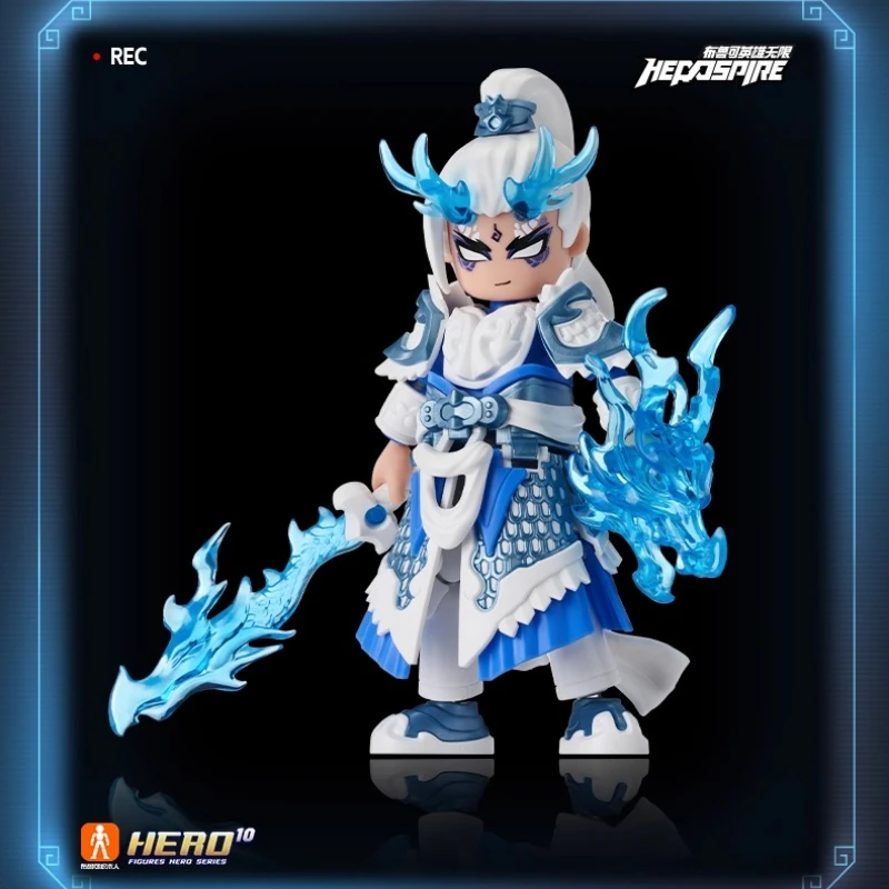 BLOKEES Heroes Unlimited Building Block คน Lubu กระต่ายสีแดงเคลื่อนย้ายได้ชุดตกแต่ง Splicing ของเล่นของขวัญ
