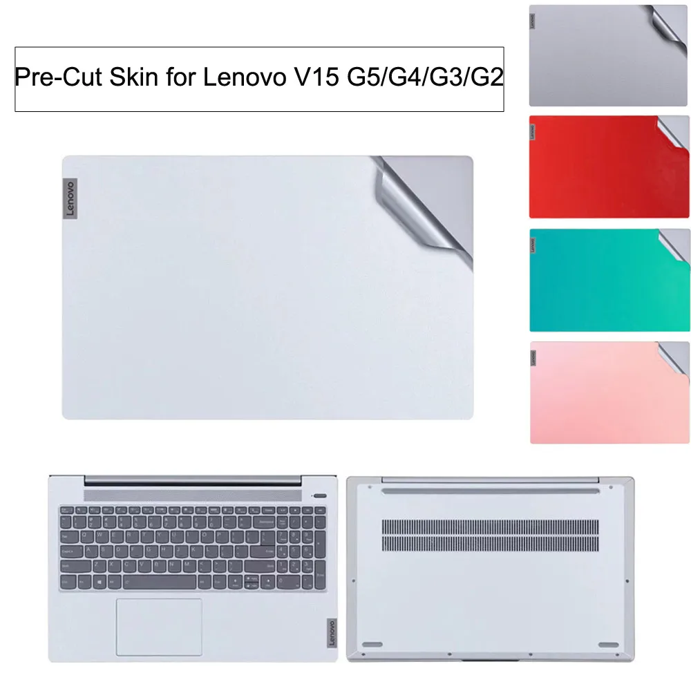 Pre_Cut Protective Laptop Skin Cover Touchpad Sticker Film Anti Scratch Wrap for Lenovo V15 G5 IRL G4 AMN IAN ABP G3 G2 ITL ALC