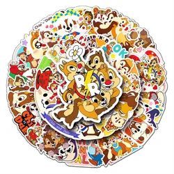 10/30/50pcs Cute Chip N Dale Stickers Cartoon Disney Sticker for Phone Laptop Notebook Waterproof Decal Kid Decoration Supplies