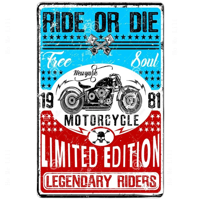 Legendary Biders Vintage Autocycle Bikes Ride Or Die Non Slip Flannel Floor Rugs By Ho Me Lili