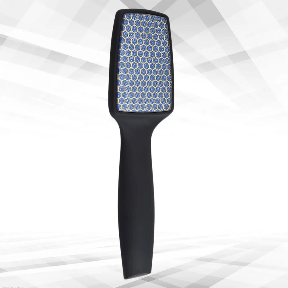 1pc Nano-Kristall Fuß Datei Für Abgestorbene Haut Entfernung Tragbare Pediküre Werkzeug Glatte Langlebig Fuß Kallus Wäscher peeling Schwarz