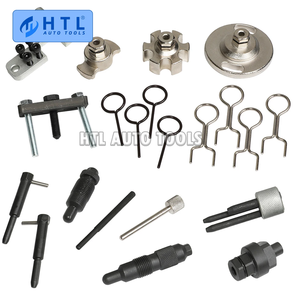 Juego De Herramientas Para Motor Audi VW 2.7/3.0 TDI V6 – Bloqueo De Levas Y Cigüeñal, Imprescindible Para Cambio De Distribución