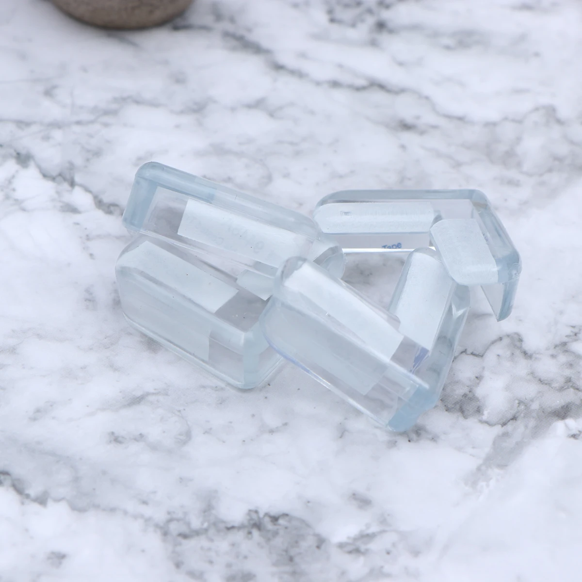 12 قطعة حراس ركن سلامة الطفل L-شكل طبقة مزدوجة بولي كلوريد الفينيل المضادة للتصادم حامي لجدول السرير خزانة الكتب درج أثاث الأطفال