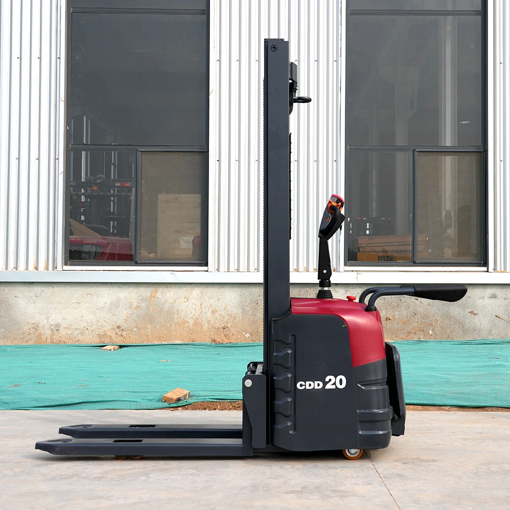 YG Good Selling Pedestrian Stacker 1.5ton 2ton Hand Pallet Stacker Multifunctional Electric Stacker