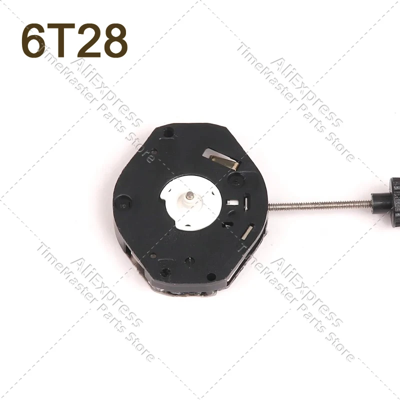 6T28 quartz movement small seconds at 6 o'clock quartz movement watch movement replacement parts