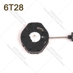 6T28 quartz movement small seconds at 6 o'clock quartz movement watch movement replacement parts