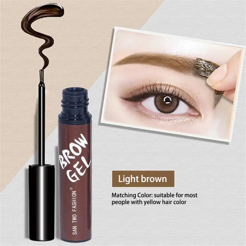 Eyebrow Tint Sweatproof Color-resistant Eyebrow Tint Skin-friendly Makeup Eyebrow Dyeing Cream For Beginners Does Not Stain