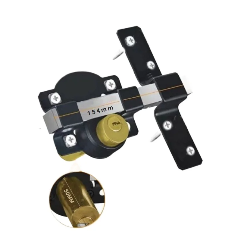 Swing Door Crossbar Catch Lock 50mm 70mm Bold Rod Latch Various Sizes FOR Household Industrial Door Use