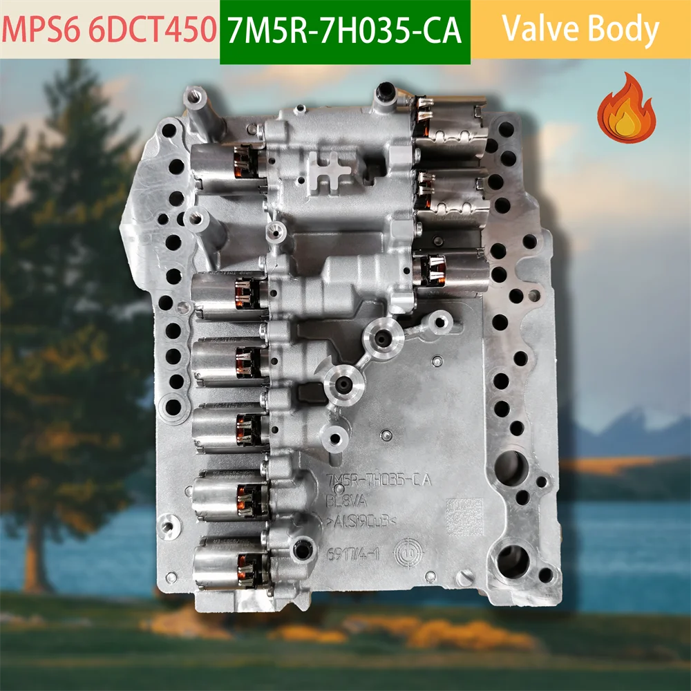 OEM 95% NEU MPS6 6DCT450 7M5R-7H035-CA Ventilkörper mit Solenoid für FORD VOLVO DODGE Automatikgetriebe - Ein Jahr Garantie