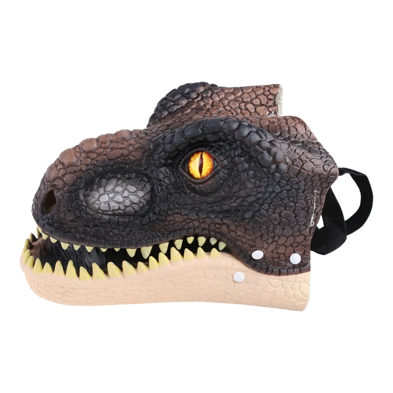 Movable Dinosaur Mask with Opening Jaw Tyrannosaurus Rex Masks Birthday Gift