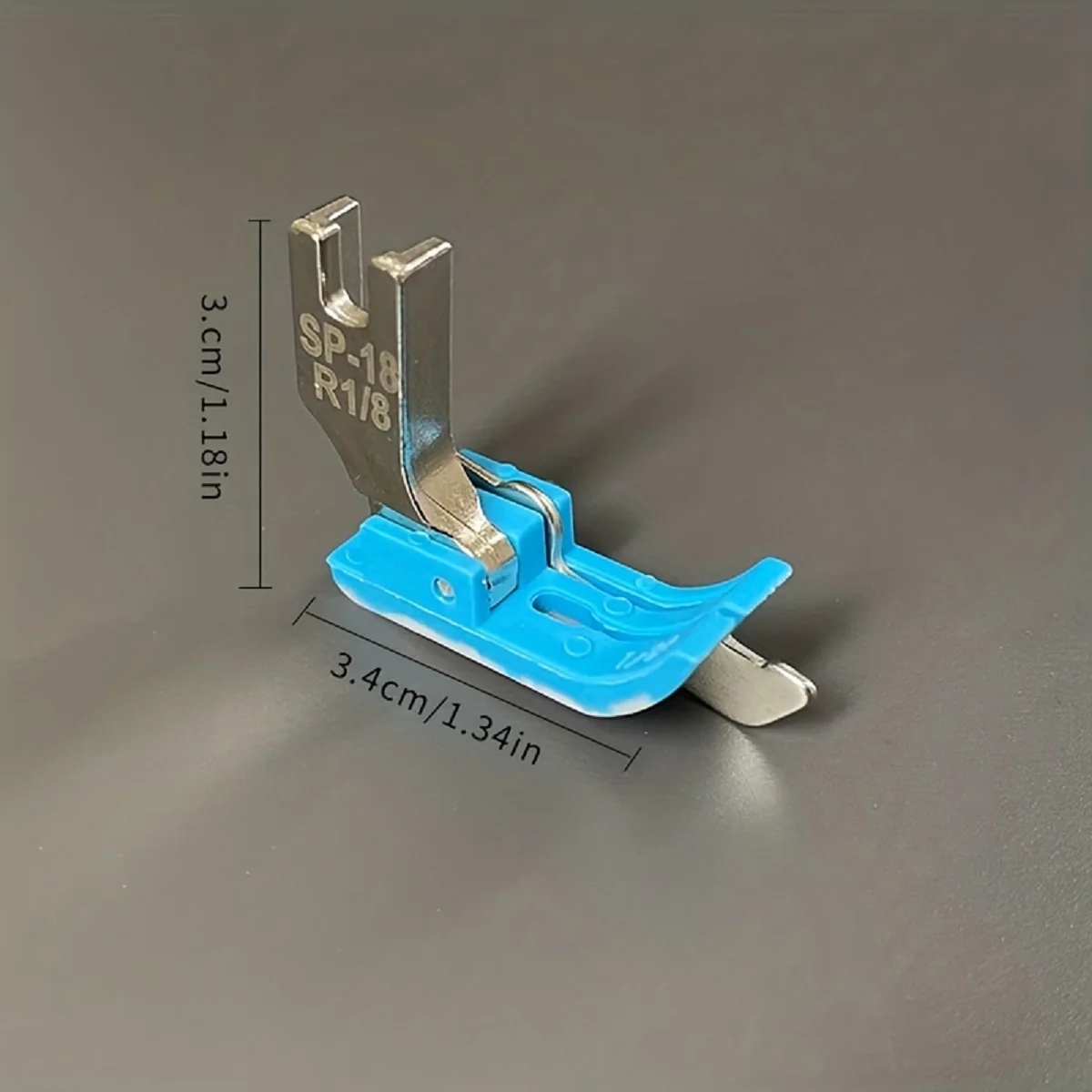 SP-18 flat car general purpose plastic edge presser foot, right stop edge pressure line 0.10.20.30.50.6 pressure line Oxford kni