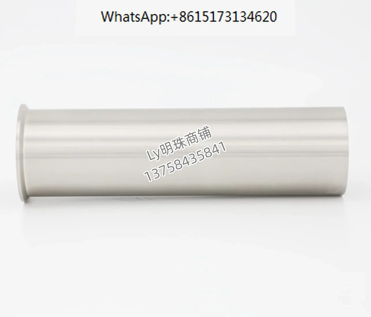 304 material filling machine accessories thick wall cylinder body stainless steel cylinder barrel piston barrel