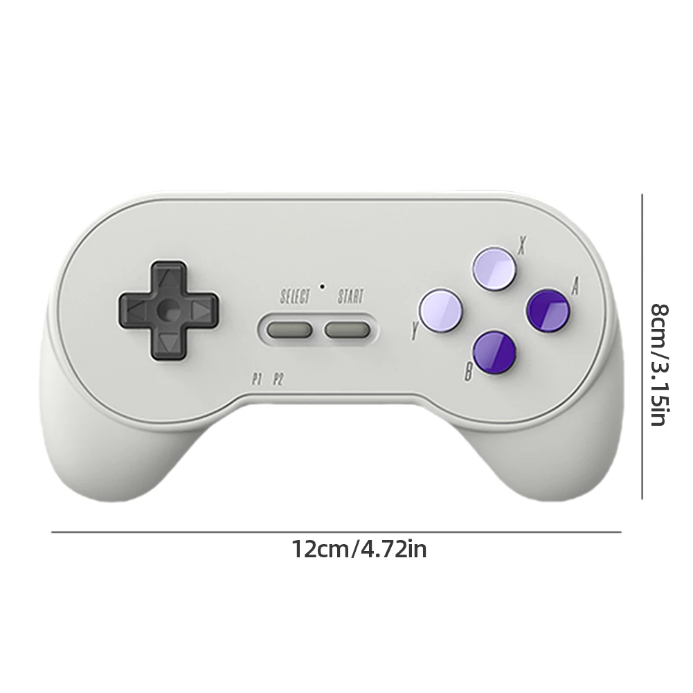 2/1PCS 2.4G Wireless Game Controller for DATA FROG SF2000 3.5” Retro Handheld Game Console Wireless Gamepad Gaming Accessories