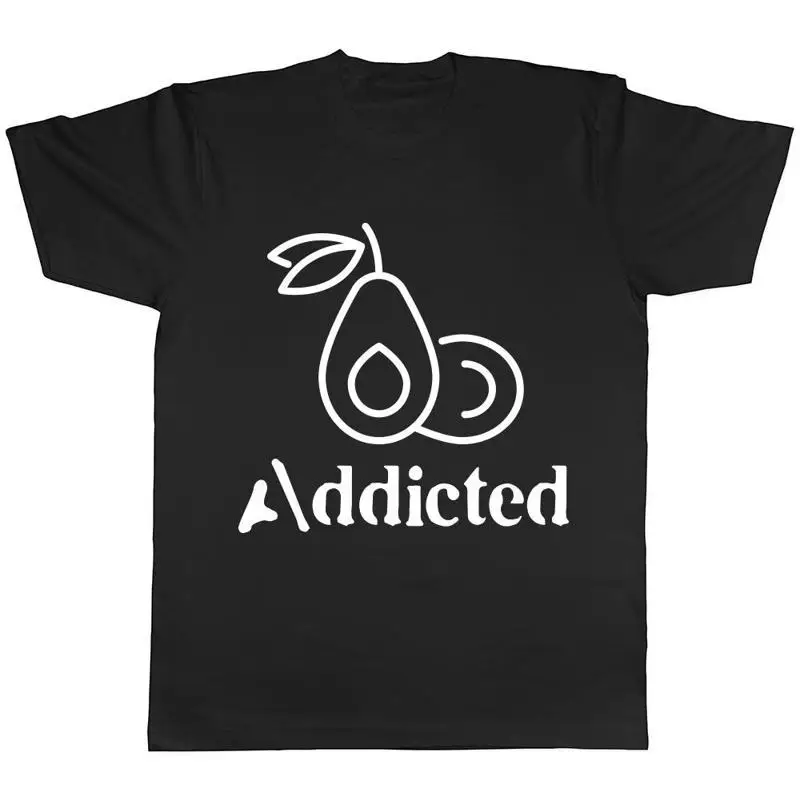 Addicted To Avovado Cute Mens Ladies Womens Unisex TShirt