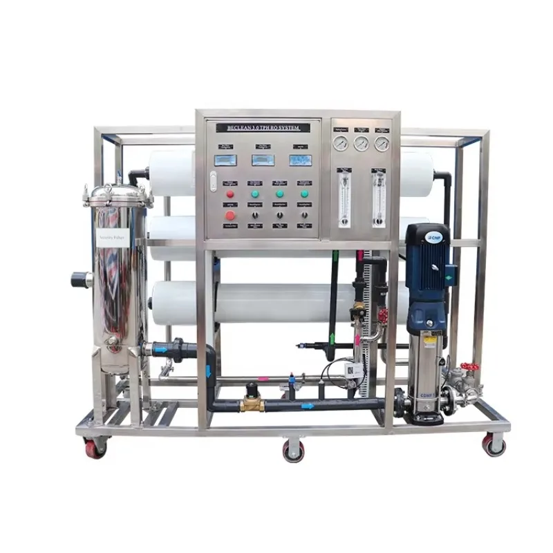 1500 Liters/Hour Well Water Purification Treatment Machine Reverse Osmosis Desalination for Deep Well Salty Water
