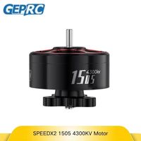 New GEPRC SPEEDX2 1505 4300KV Motor 20A-30A Brushless 16.8V Motor Black 2.5-3.5 Inch RC FPV Racing Drone Multicopter