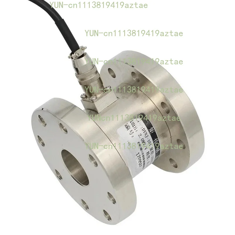 Suitable For  Torsion Force 20Nm 500Nm 5000Nm Static Torque Sensor Double Flange Rotary Torsional Non-Continuous  Transducer Com