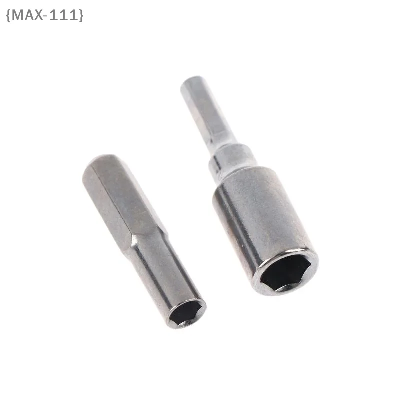 【MAX-111】Hex Shank 6.35mm To 4mm Insert Bit Adapter Socket Magnetic Holder Tools For Screwdriver Drill Bits Repair Phone Camera