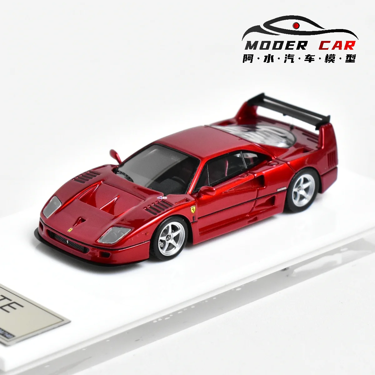 DMH 1:64 F40 GTE الراتنج دييكاست نموذج سيارة