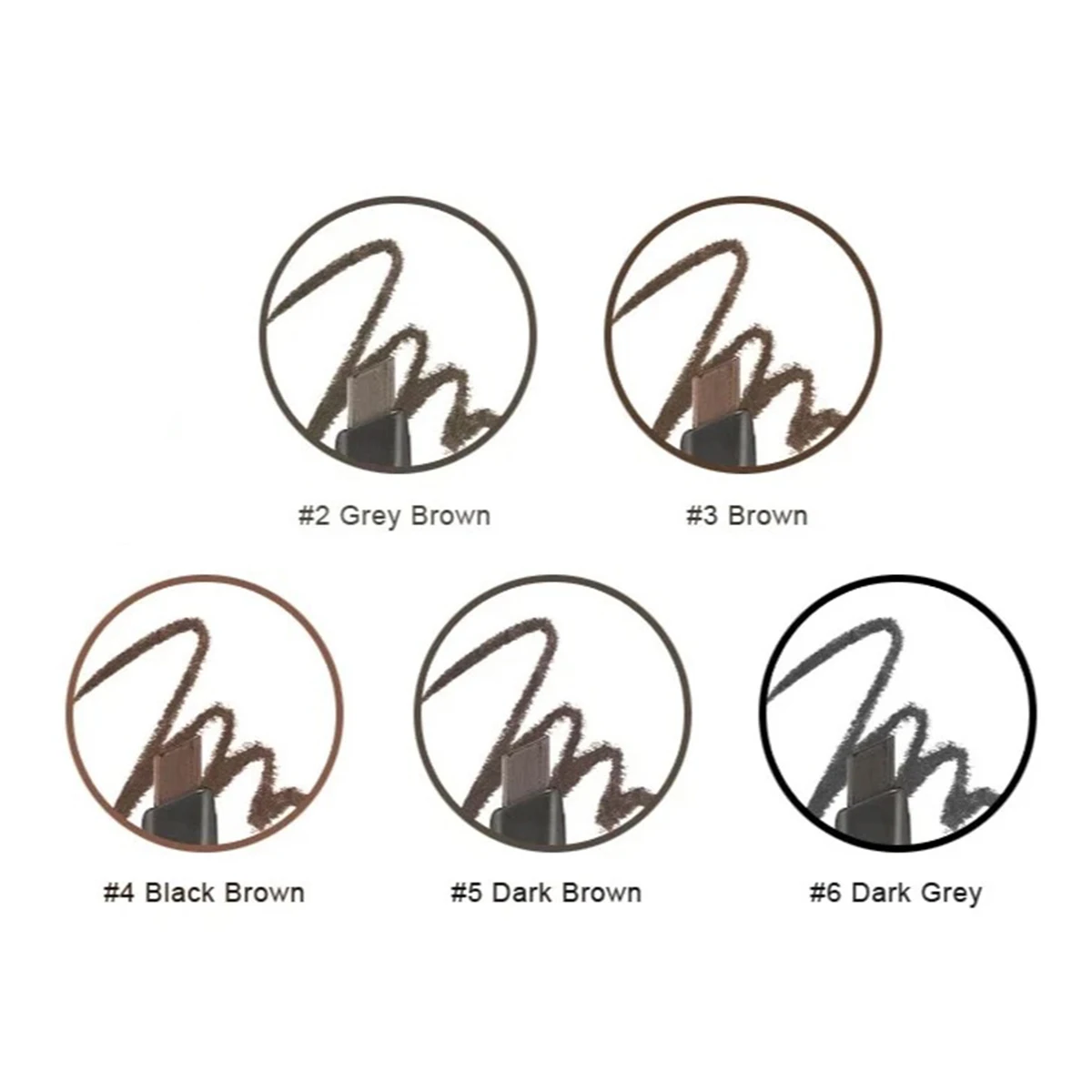 THE FACE SHOP FMGT Designing Eyebrow Pencil,Fine Pigment Core,Hair-Like Strokes,Easy Application,Korean Cosmetic,Korean Makeup
