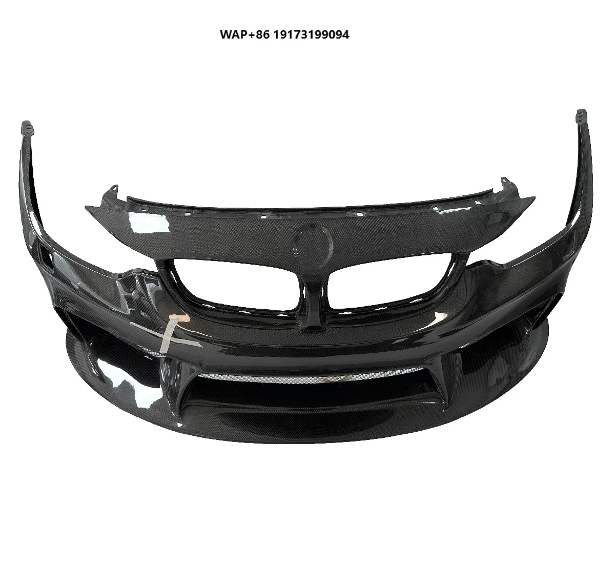 

F80/F82 3D Style Carbon Fiber Body Kit Bumper Front Bumper for B-MW M3/M4 F80/F82(Full Carbon Fiber)