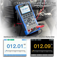 OWON 2 in 1 Digital Oscilloscope Multimeter 1MHz Bandwidth 5MSa/s Rate True RMS Voltage Current Resistance Capacitance Tester