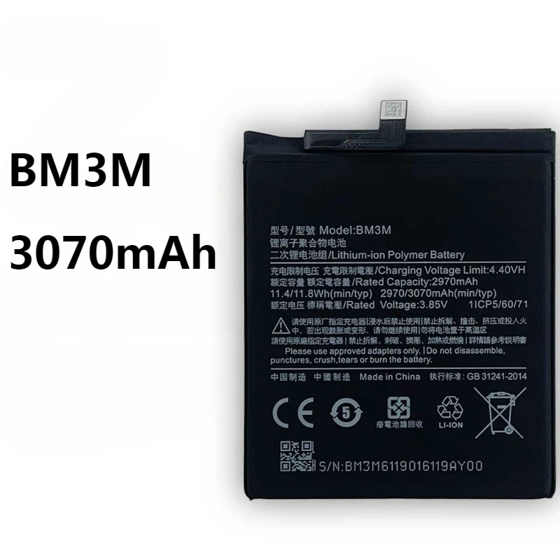 بطارية جديدة عالية الجودة قابلة للاستبدال BM3B BM3E BM3F BM3L BM3M لبطارية الهاتف المحمول Xiaomi Mix 2s 8 9 9 SE