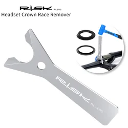 Bike Upper Lower Bowl Removal Tool with Hanging Hole Bicycle Headset Cup Remover Bicycle Crown Race Remover for Bike Bicycle MTB