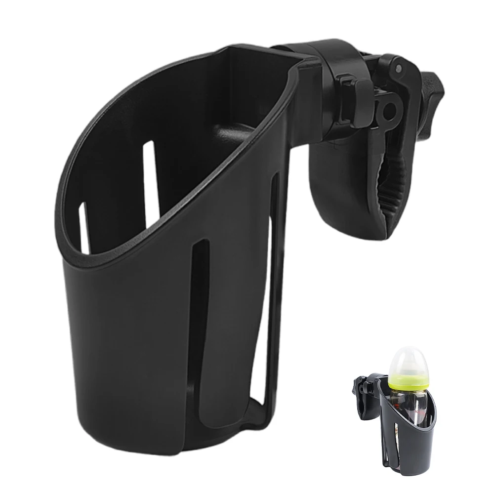 

Children Water Holder Stroller Bicycle Bottle Holder Cup Rack Bike Cage Adjustable Angle Secure Stable Plastic