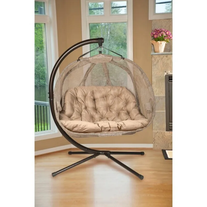 Bild 6: 2026 YILIN Meistverkaufte Einzigartige Polyester-Hängematte Outdoor-Möbel Gartenschaukel